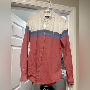 RL men linen shirt